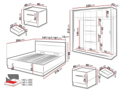 Soveværelsessæt Livsori 109