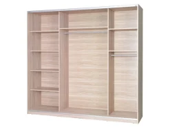 Soveværelsessæt Murrieta 151 (San remo eg + Grå)