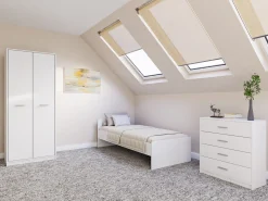 Soveværelsessæt Novsore 151 (Hvid)