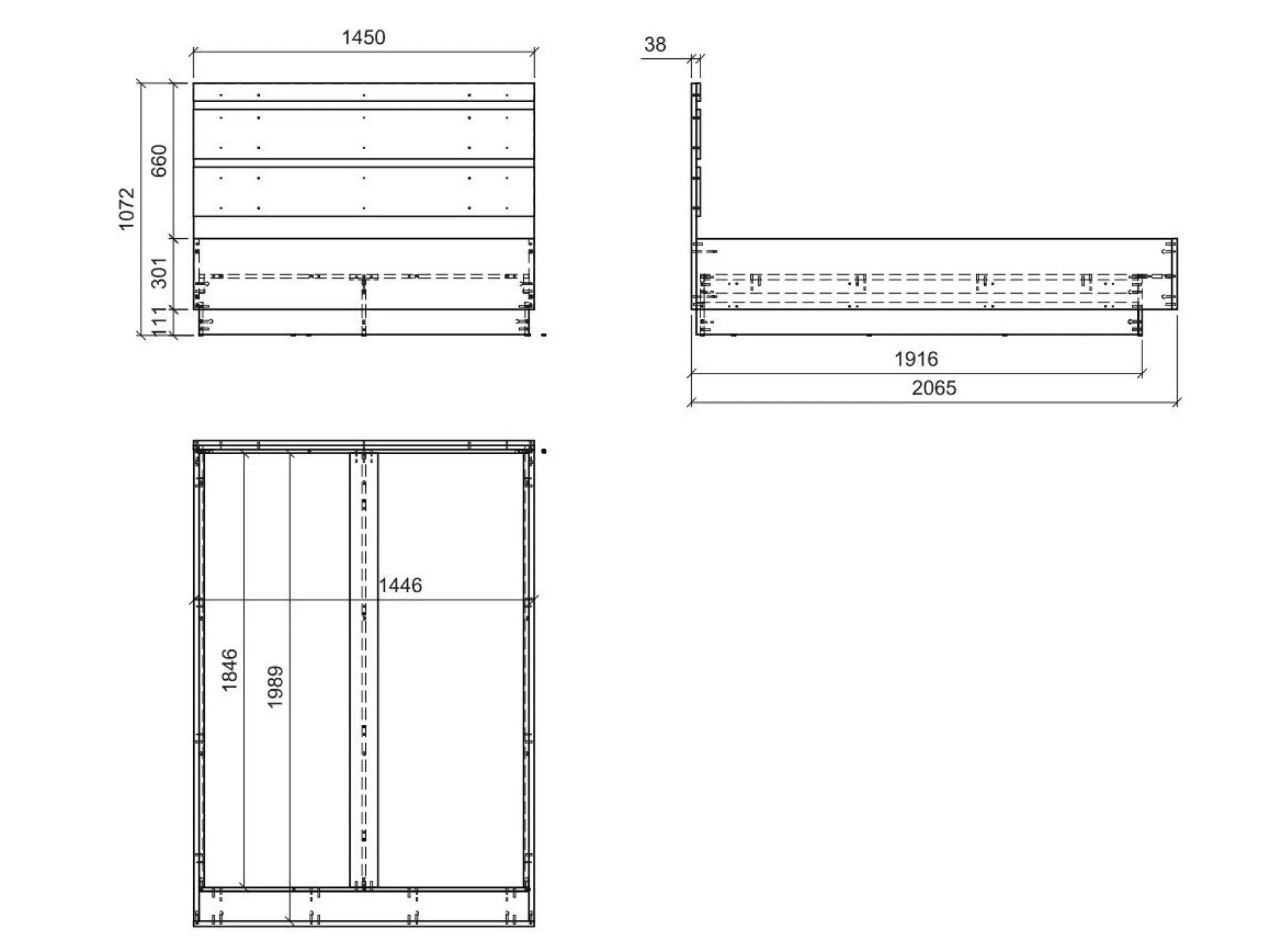 Soveværelsessæt Numeri 125