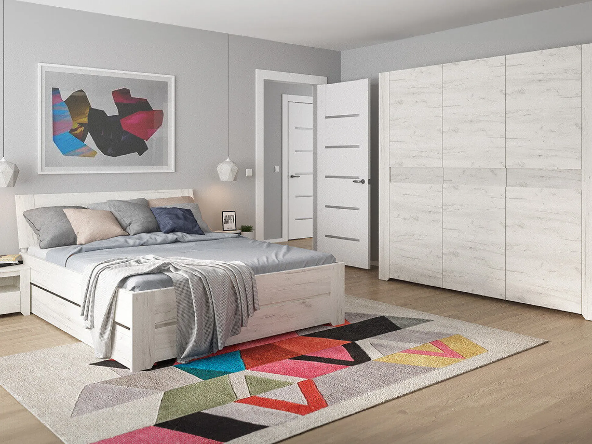 Soveværelsessæt Salcame 124