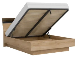 Soveværelsessæt Teselbu 117 (Hvid + Egetræ)