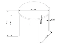Spisestuesæt Houston 729