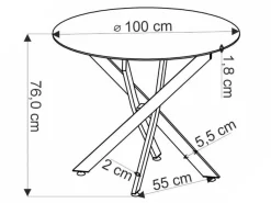 Spisestuesæt Houston 1773