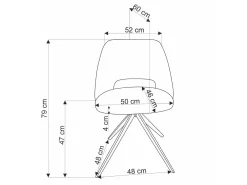 Spisestuesæt Houston 1876