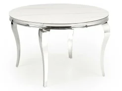 Spisestuesæt Houston 1828 (Hvid marmor + Grå)