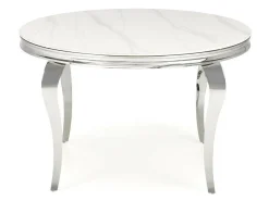 Spisestuesæt Houston 1828 (Hvid marmor + Grå)