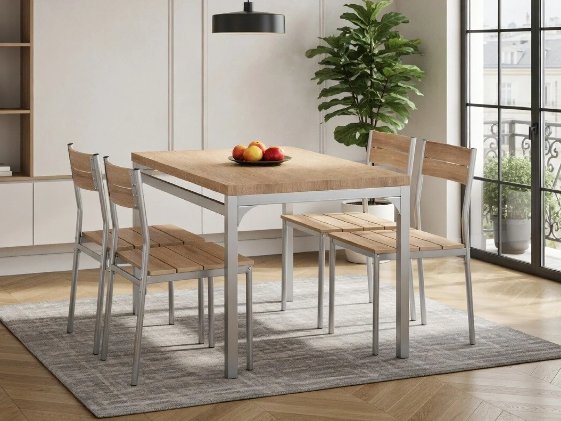 Spisestuesæt Houston 128 (Sonoma eg)