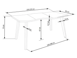 Spisestuesæt Houston Lector I