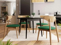 Spisestuesæt Racine 134 (Sort)