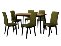 Spisestuesæt Victorville 322 (Sort)