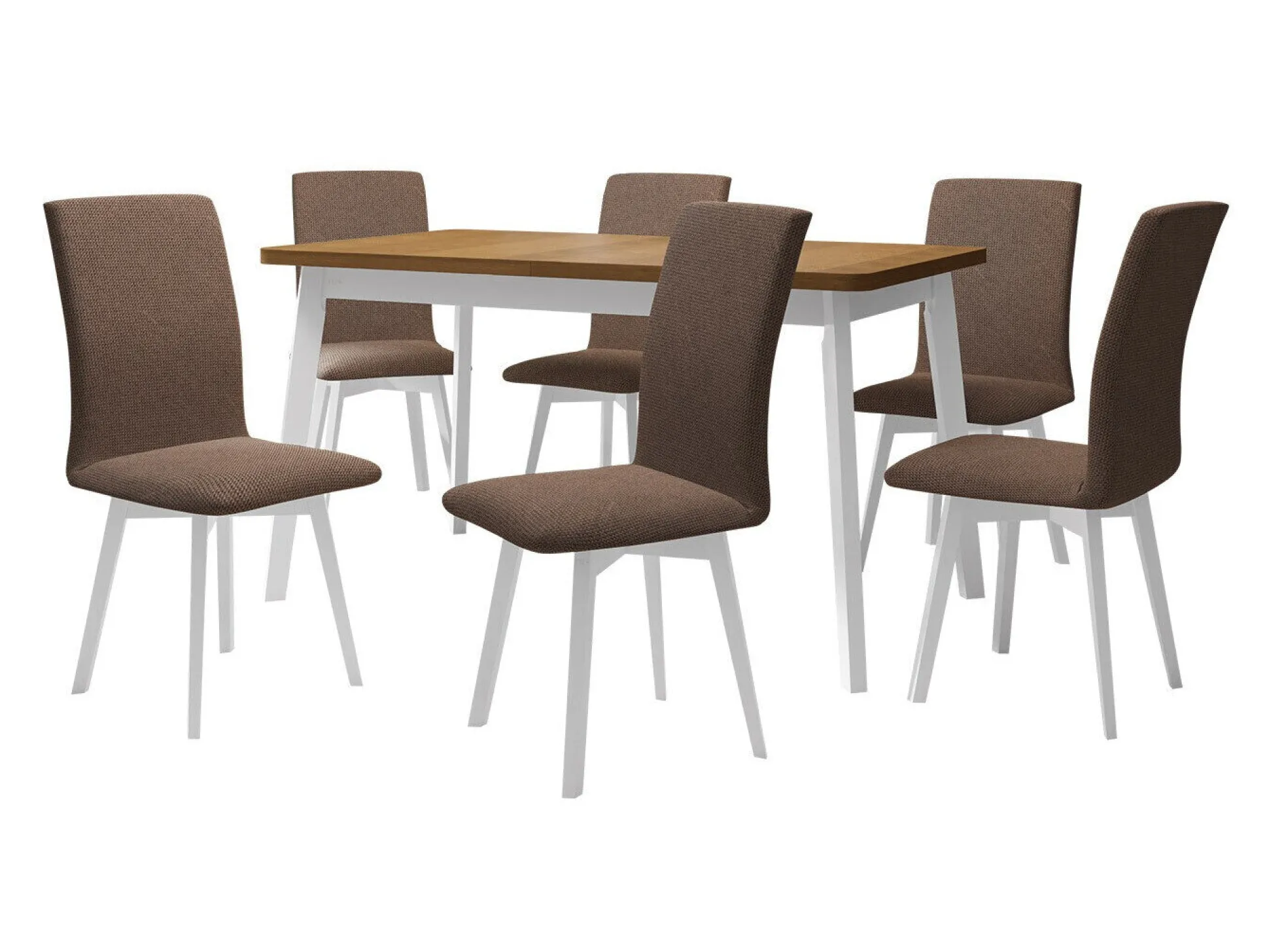 Spisestuesæt Victorville 324 (Hvid)