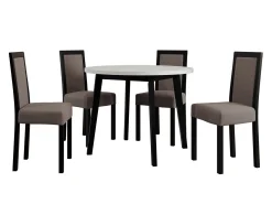 Spisestuesæt Victorville 304 (Sort)
