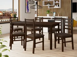 Spisestuesæt Victorville 307 (Nød)