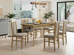 Spisestuesæt Victorville 277 (Sonoma eg)