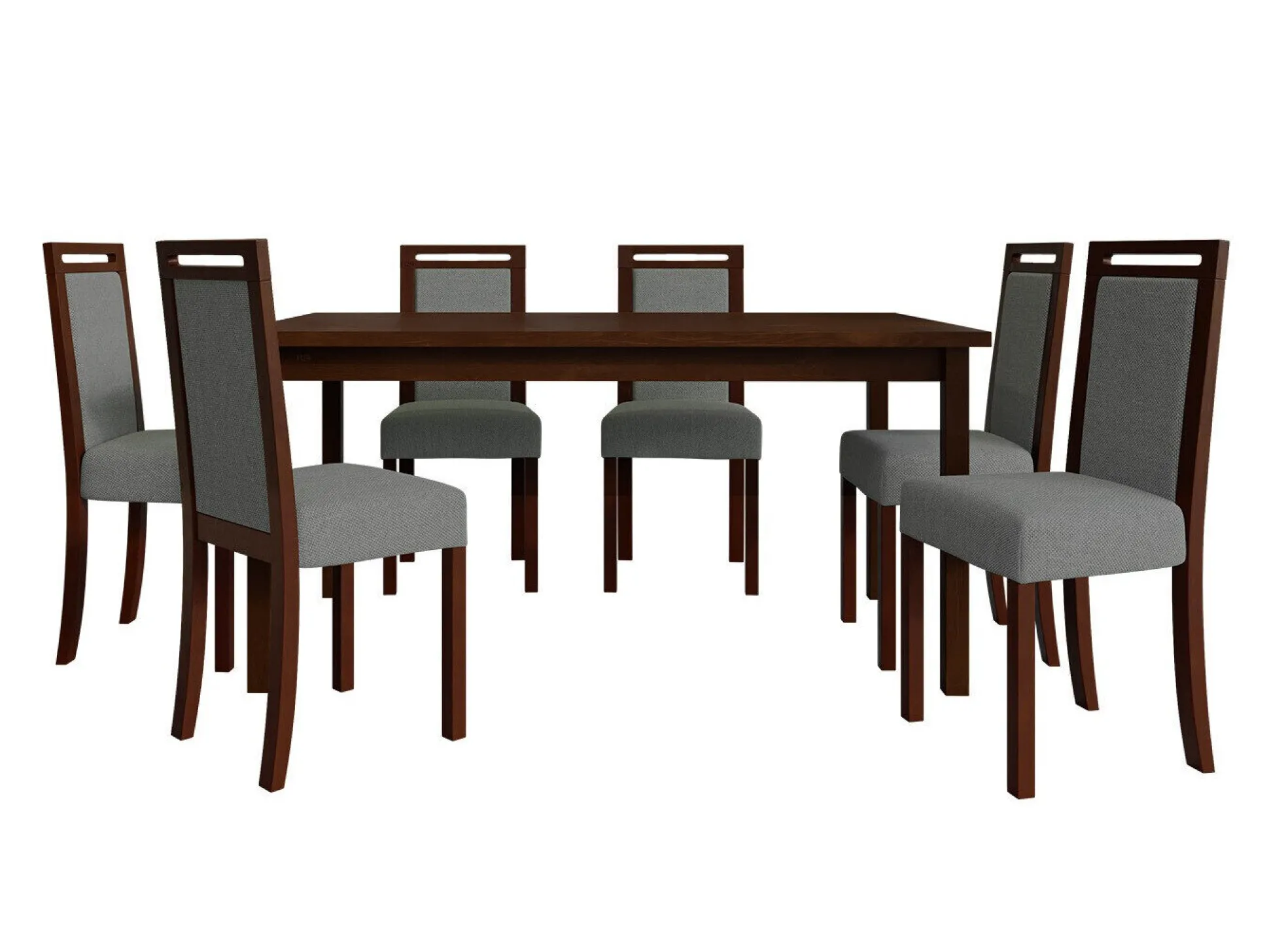 Spisestuesæt Victorville 308 (Nød)