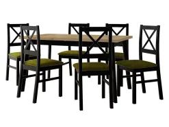 Spisestuesæt Victorville 316 (Sort)