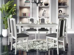 Spisestuesæt Victorville 273 (Hvid)