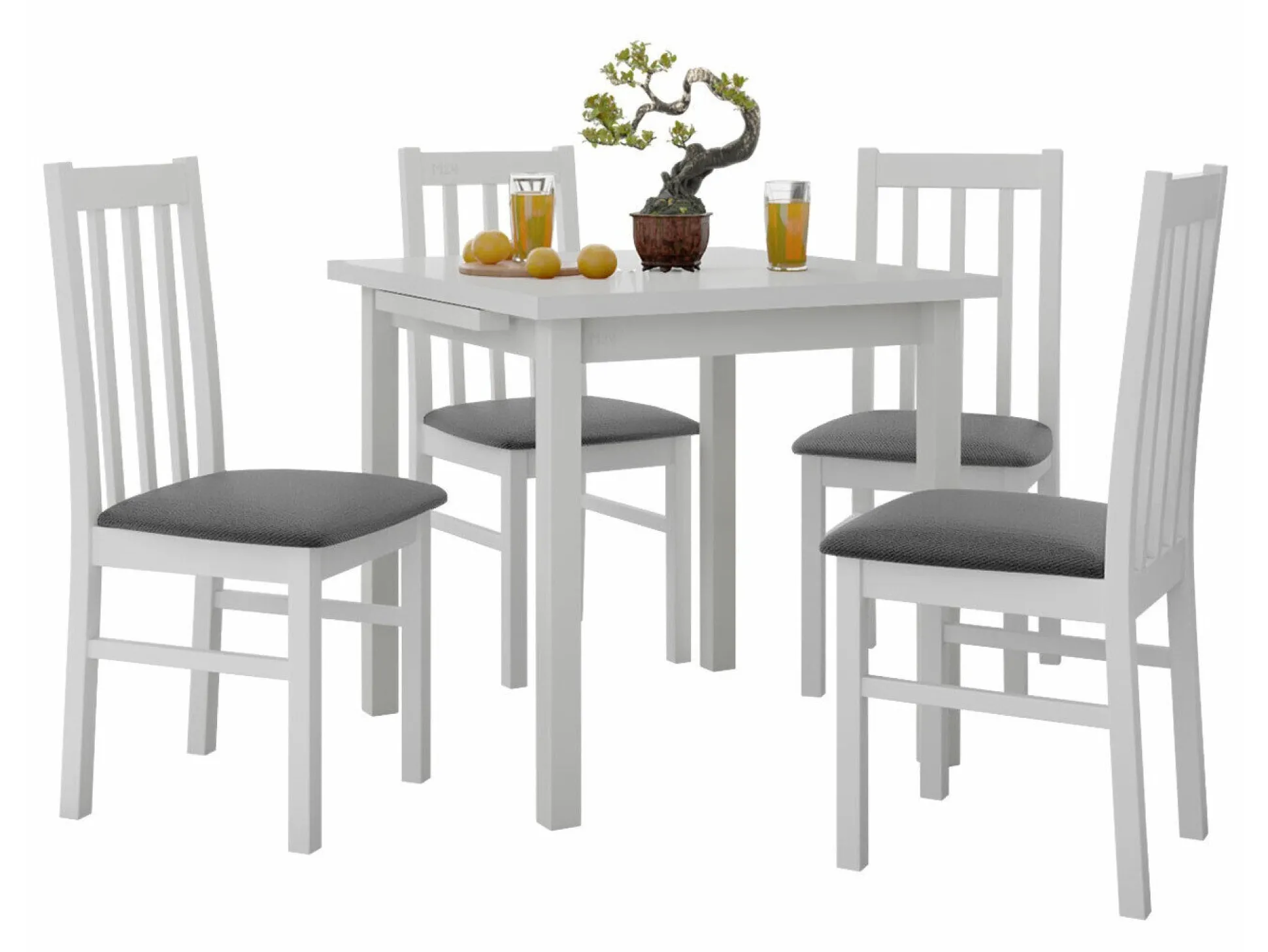 Spisestuesæt Victorville 263 (Hvid)