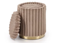 Sæt puffer Houston 2076 (Cappuccino)