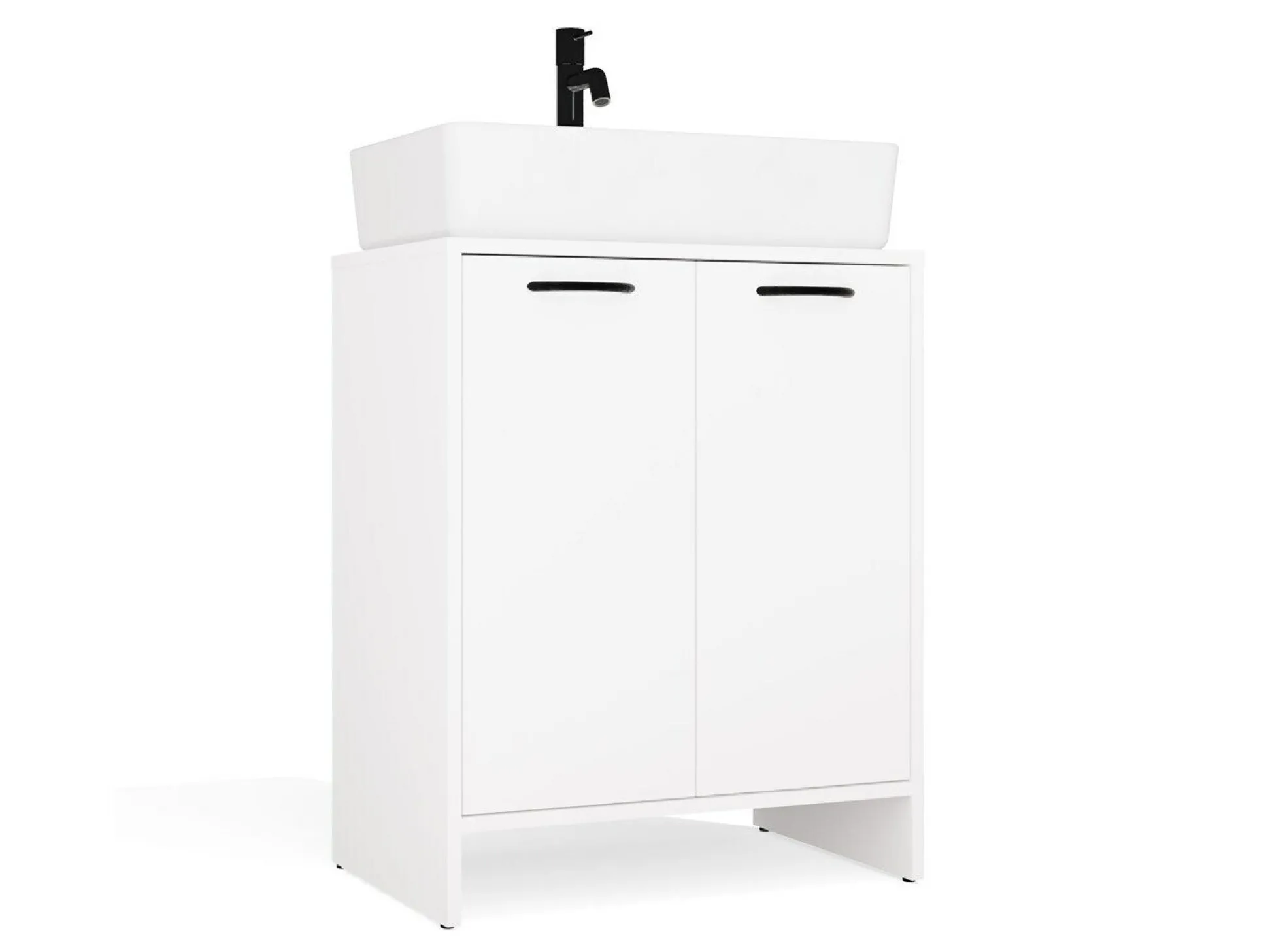 Stående badeværelseskab til håndvask Servou 104