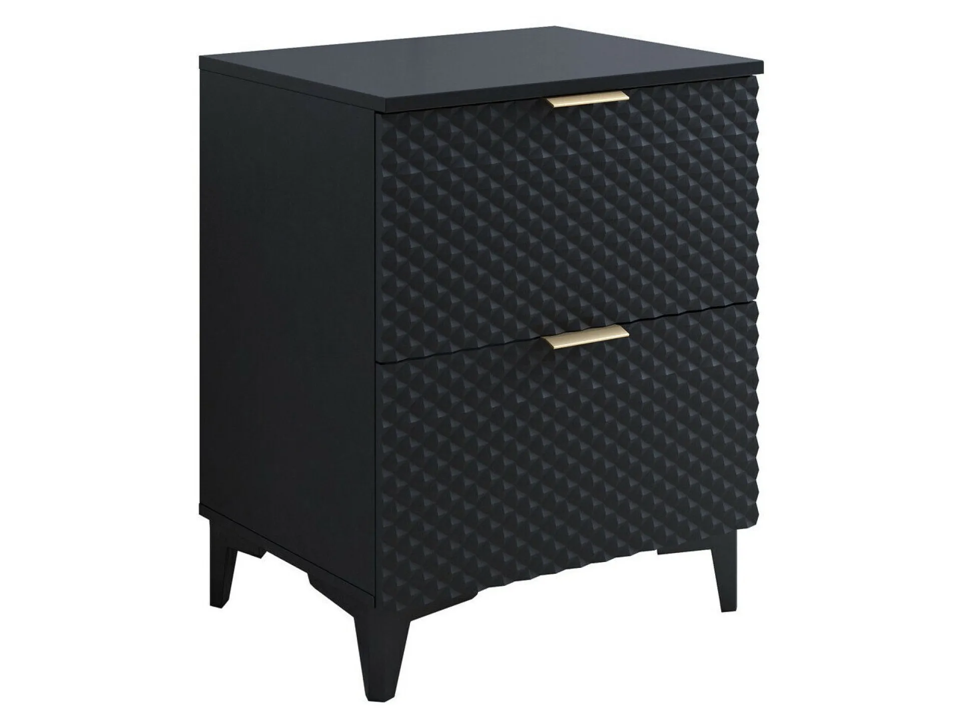 Stående badeværelseskab til håndvask Liretu 101 (Sort)