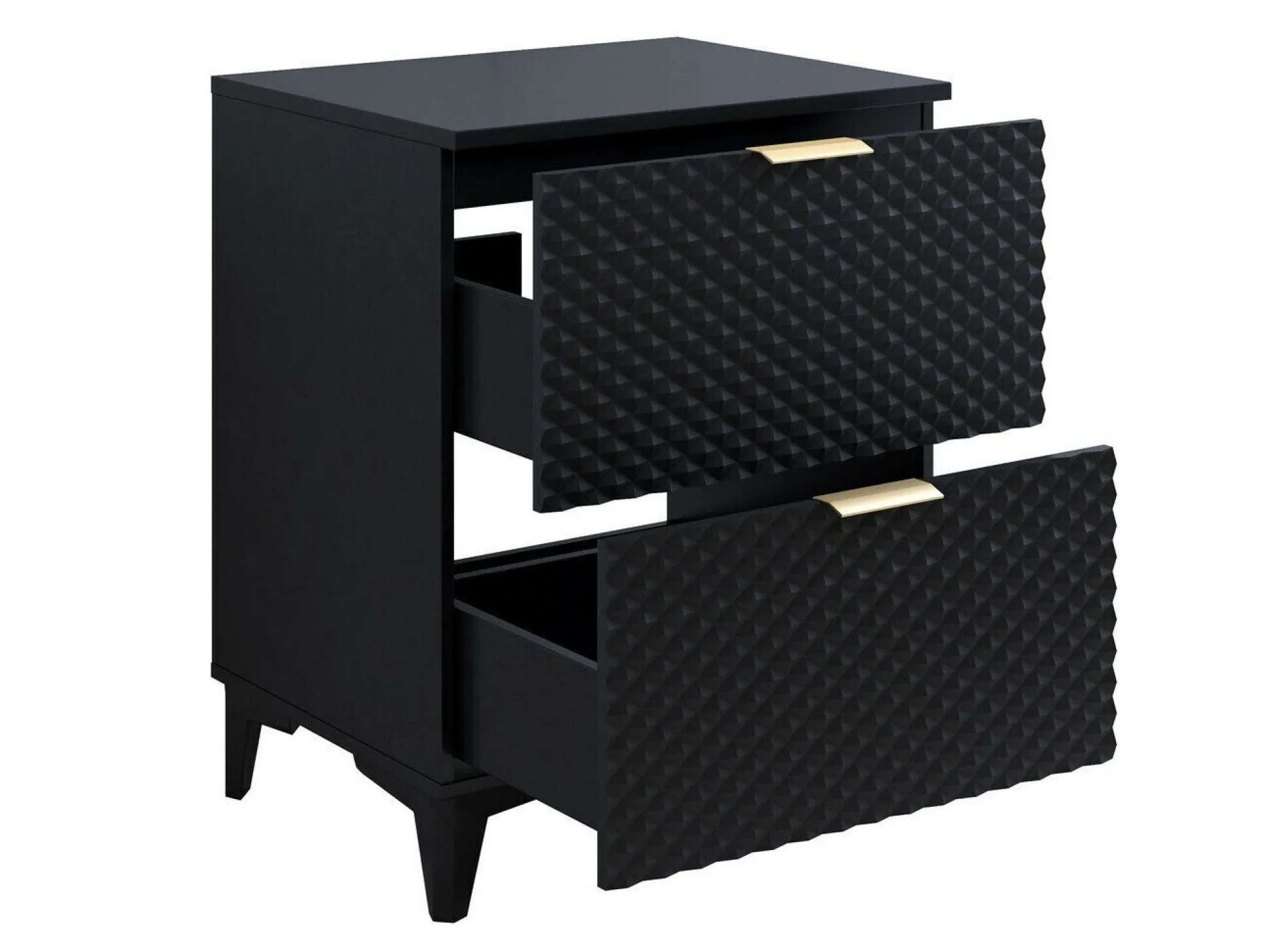 Stående badeværelseskab til håndvask Liretu 101 (Sort)