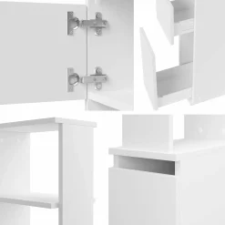 Stående badeværelsesskab Comfivo Ova