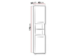 Stående badeværelsesskab Comfivo Piscator I