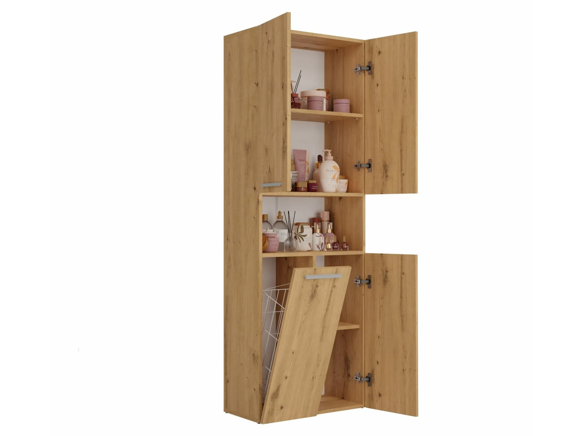 Stående badeværelsesskab Nolmaru 101 (Artisan eg)