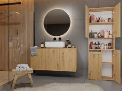 Stående badeværelsesskab Nolmaru 101 (Artisan eg)