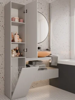 Stående badeværelsesskab Nolmaru 111 (Kashmir)