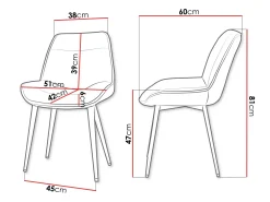 Stol Comfivo Hilaritas VII (Grå)