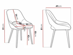 Stol Comfivo Hilaritas XII (Sort)
