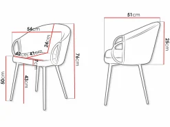 Stol Comfivo Hilaritas XIV (Grå)