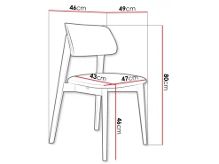 Stol Dearborn 101 (Magic Velvet 2205)