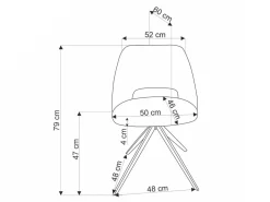 Stol Houston 1754 (Beige)