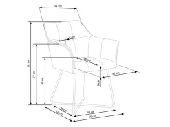 Stol Houston 834 (Beige)