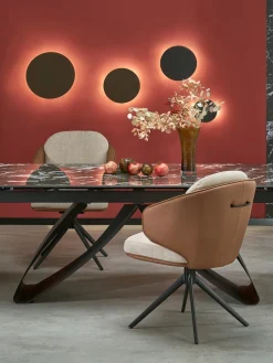 Stol Houston 1823 (Brun + Beige)