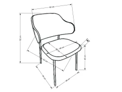 Stol Houston 1641 (Fløde)