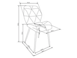 Stol Houston 1234 (Grå)