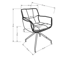 Stol Houston 1548 (Grå)