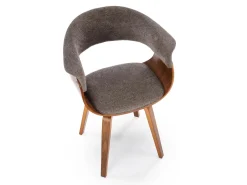 Stol Houston 1597 (Grå + Valnød)