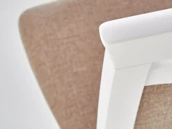 Stol Houston 578 (Hvid + Lysebrun)