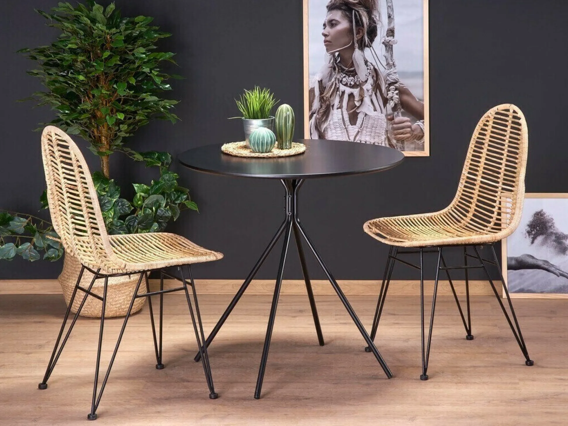 Stol Houston 489 (Lysebrun)