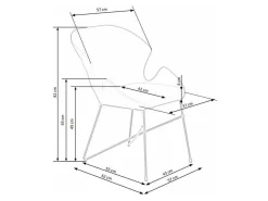 Stol Houston 941 (Mørkegrøn)