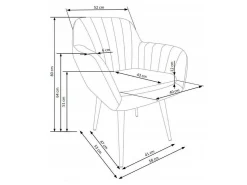 Stol Houston 1220 (Mørkegrøn)