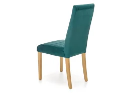 Stol Houston 1216 (Mørkegrøn + Lyst træ)