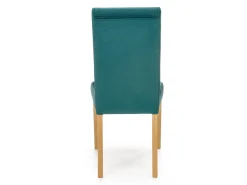 Stol Houston 1216 (Mørkegrøn + Lyst træ)