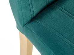 Stol Houston 1216 (Mørkegrøn + Lyst træ)